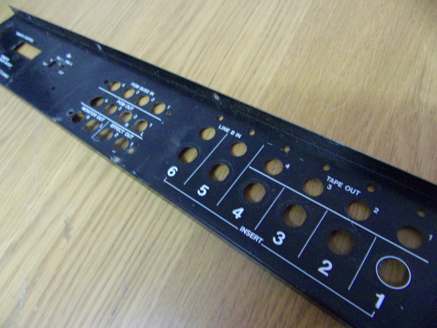 Tascam 246 rear panel