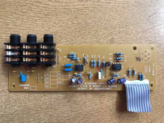 Soundcraft Spirit Live 8 RH pcb SC3639B Issue 2