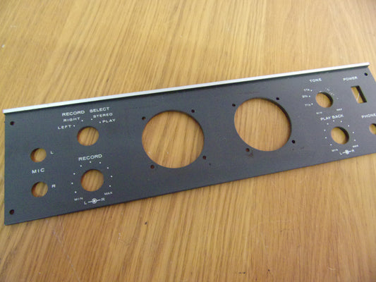 TEAC A-2050 front aluminium panel