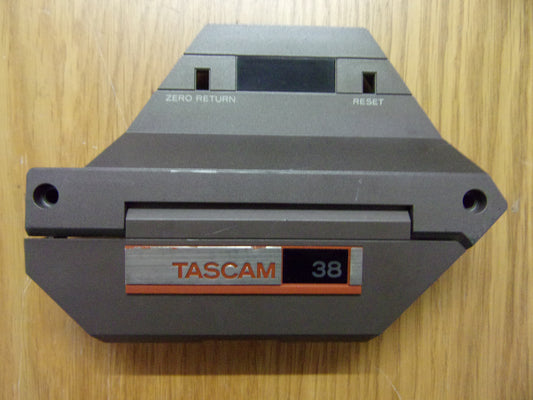 Tascam 38 2 part headcover with badge