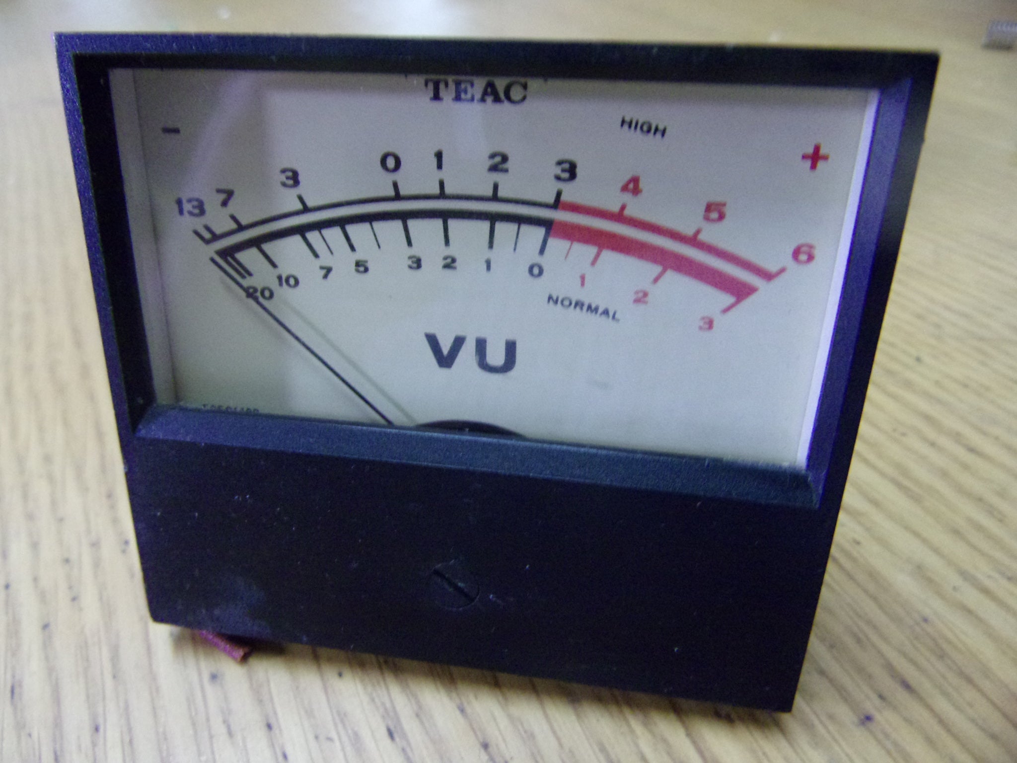 Vu meters – Tascam Ninja