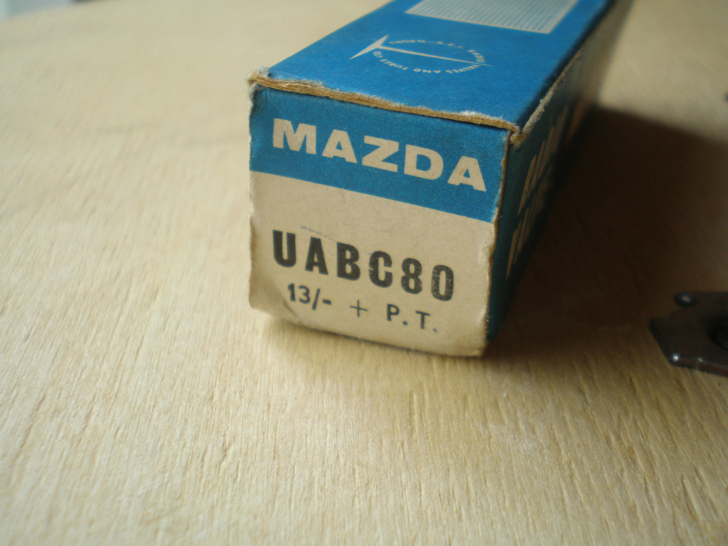 UABC80 Valve used in old tape recorders