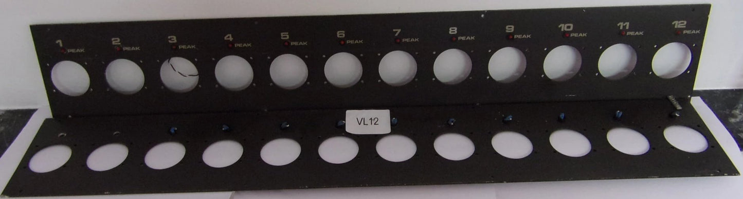 VU aluminium panel Soundcraft 2400 1-12 or 13-24